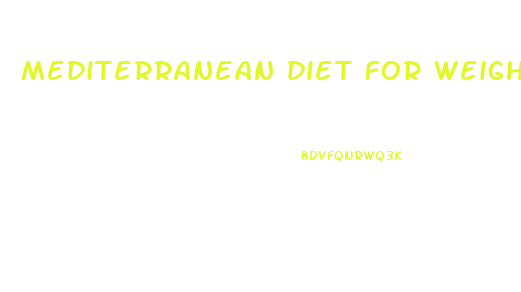 mediterranean diet for weight loss book