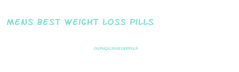 mens best weight loss pills