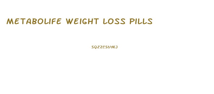 metabolife weight loss pills