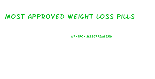 most approved weight loss pills