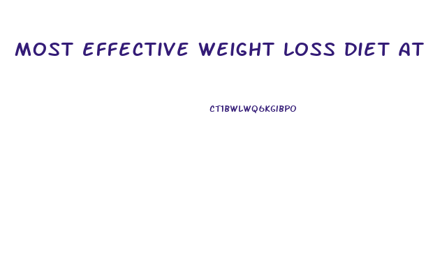most effective weight loss diet at home