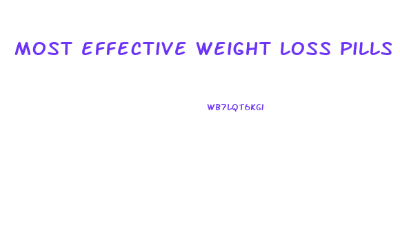 most effective weight loss pills gnc