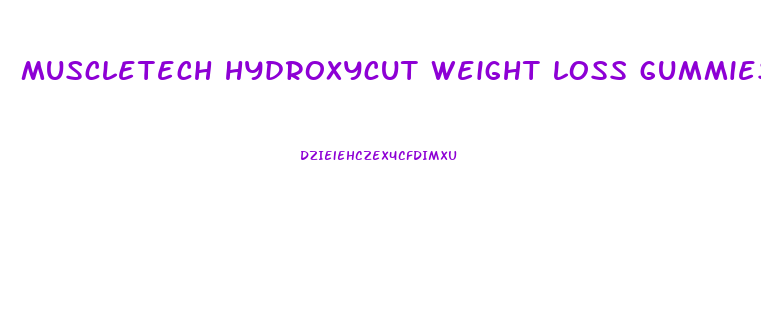 muscletech hydroxycut weight loss gummies 90 gummies