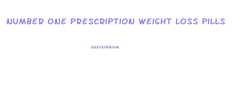 number one prescription weight loss pills