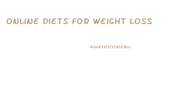 online diets for weight loss