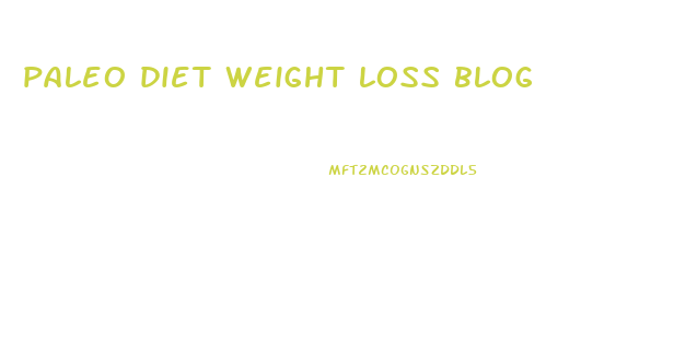 paleo diet weight loss blog