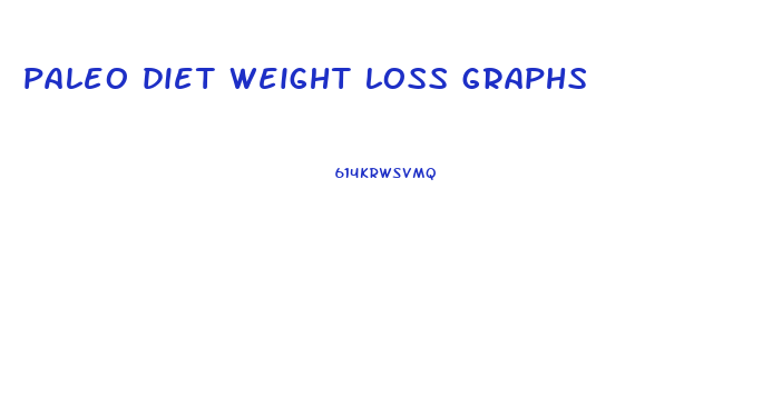 paleo diet weight loss graphs