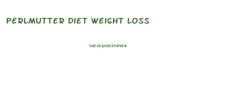 perlmutter diet weight loss