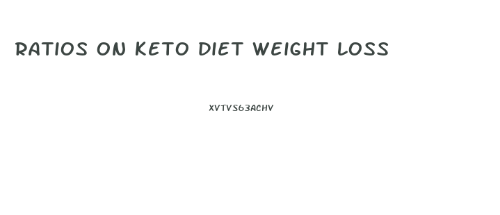 ratios on keto diet weight loss