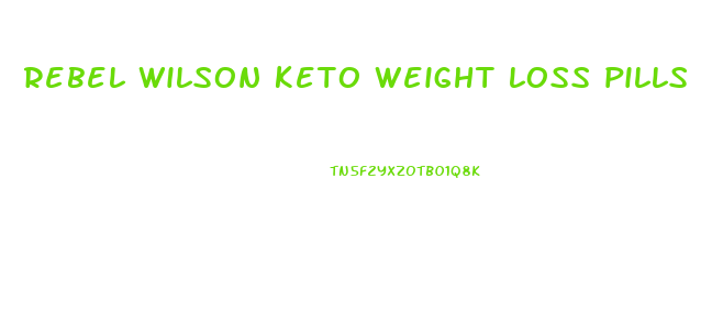 rebel wilson keto weight loss pills