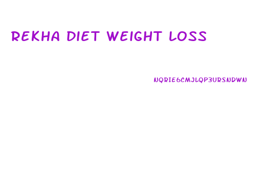 rekha diet weight loss