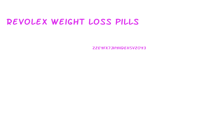 revolex weight loss pills