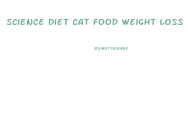science diet cat food weight loss