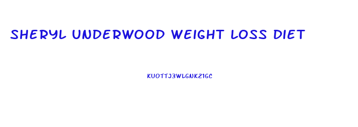 sheryl underwood weight loss diet