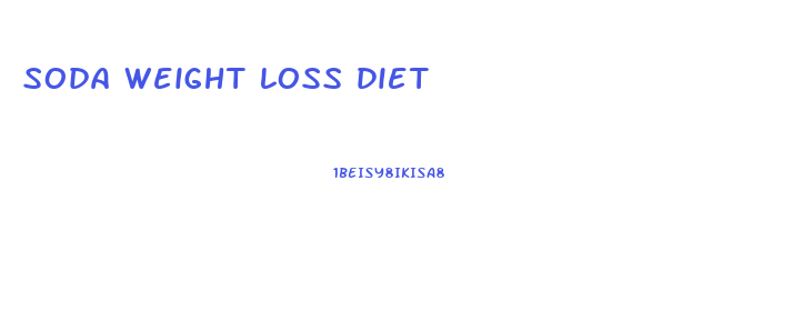 soda weight loss diet