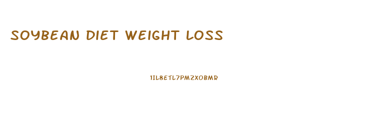 soybean diet weight loss