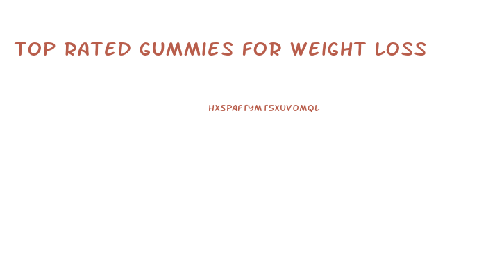 top rated gummies for weight loss