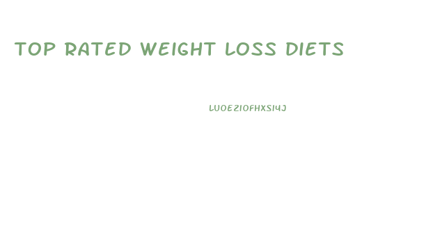 top rated weight loss diets