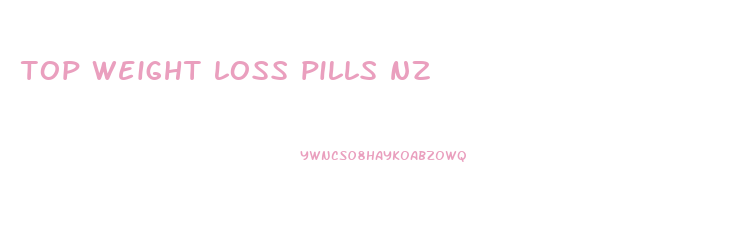 top weight loss pills nz