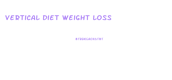 vertical diet weight loss