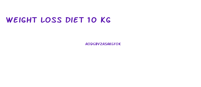 weight loss diet 10 kg