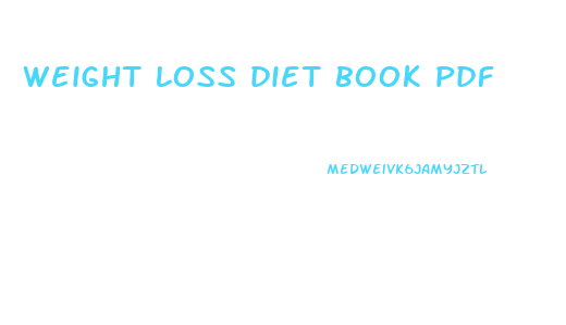 weight loss diet book pdf