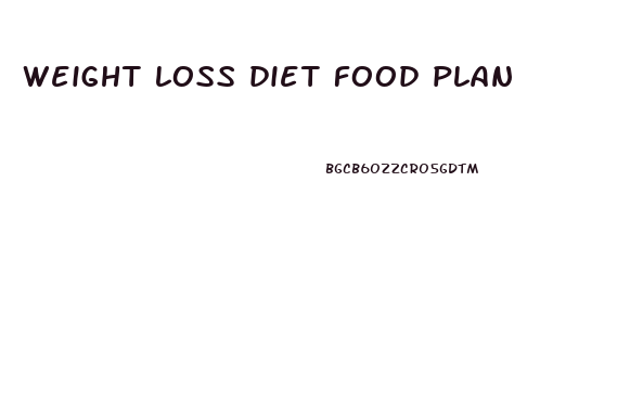 weight loss diet food plan