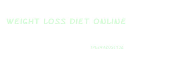 weight loss diet online