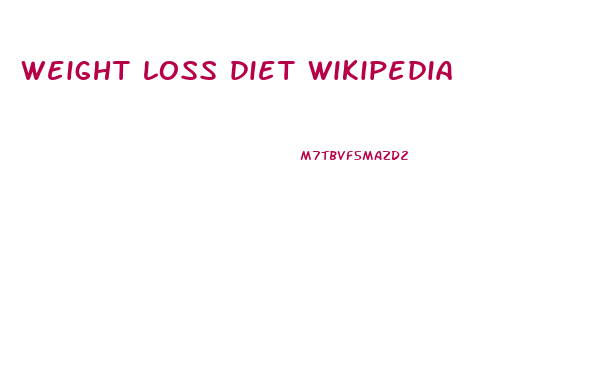 weight loss diet wikipedia