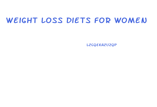 weight loss diets for women