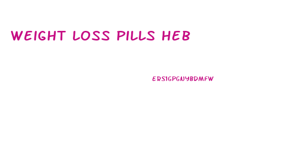 weight loss pills heb