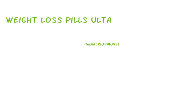 weight loss pills ulta