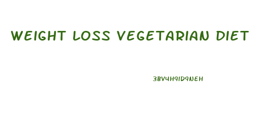 weight loss vegetarian diet plan pdf