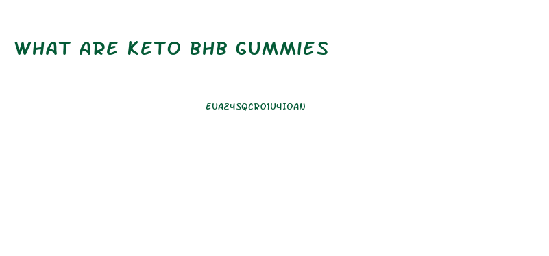 what are keto bhb gummies