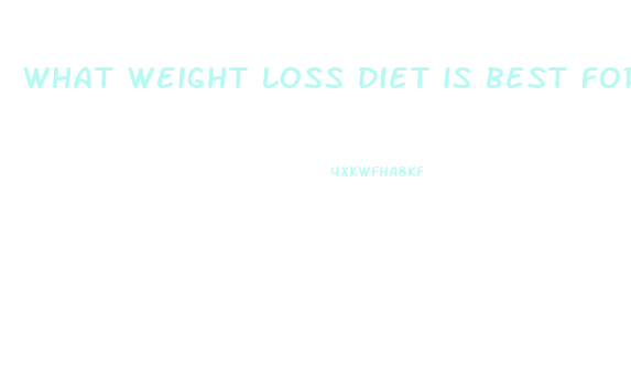 what weight loss diet is best for me