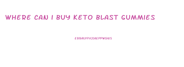 where can i buy keto blast gummies