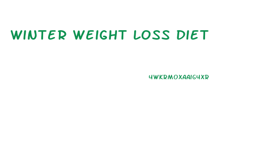 winter weight loss diet