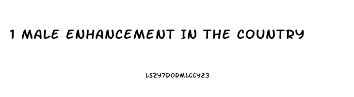 1 Male Enhancement In The Country