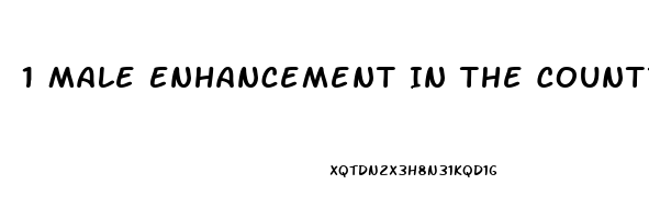 1 Male Enhancement In The Country