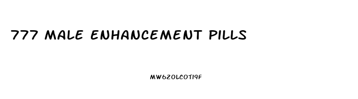 777 Male Enhancement Pills