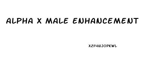 Alpha X Male Enhancement