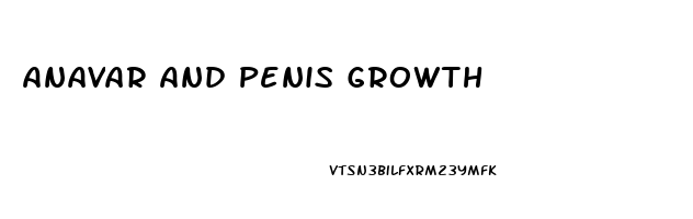 Anavar And Penis Growth