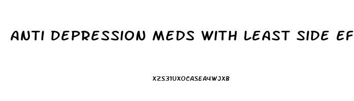 Anti Depression Meds With Least Side Effects