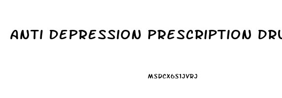 Anti Depression Prescription Drugs