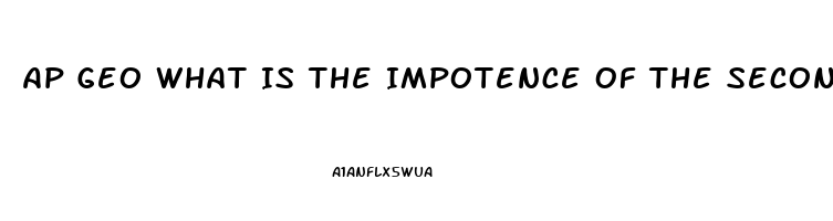 Ap Geo What Is The Impotence Of The Second Urban Revolution