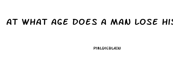 At What Age Does A Man Lose His Libido