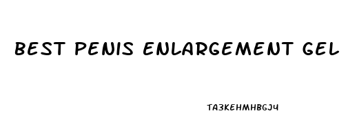 Best Penis Enlargement Gel