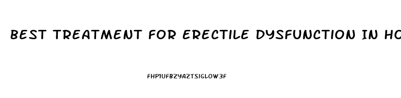 Best Treatment For Erectile Dysfunction In Homeopathy