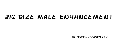 Big Rize Male Enhancement