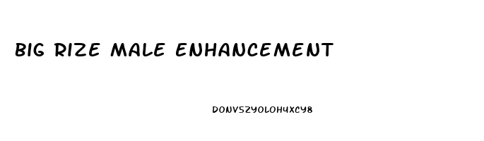 Big Rize Male Enhancement